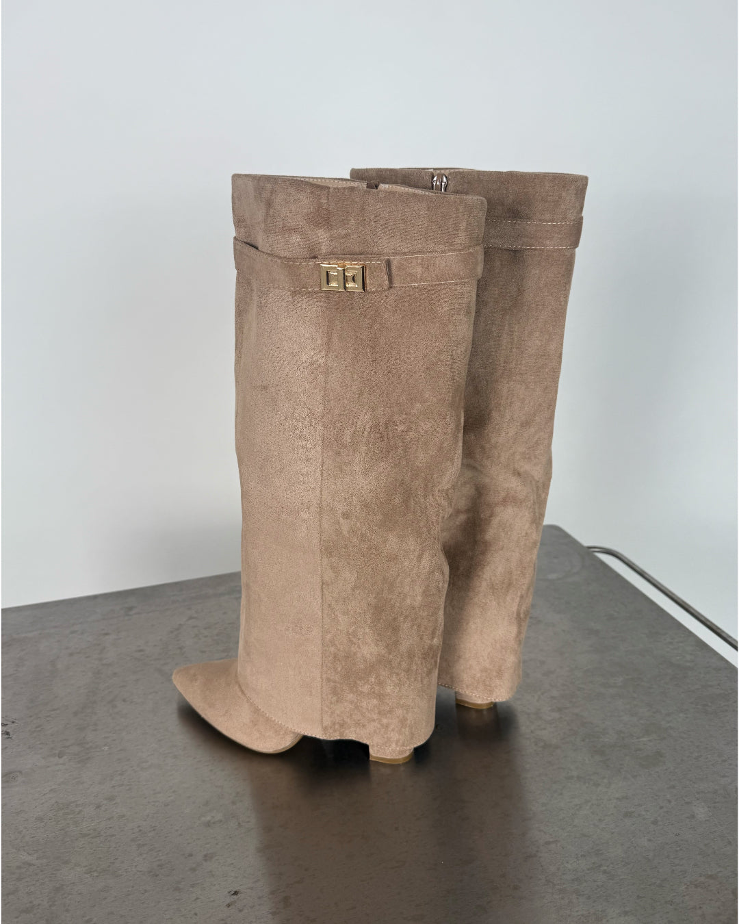 Produktfoto af SALEM støvler, beige fra BySofieSønderby