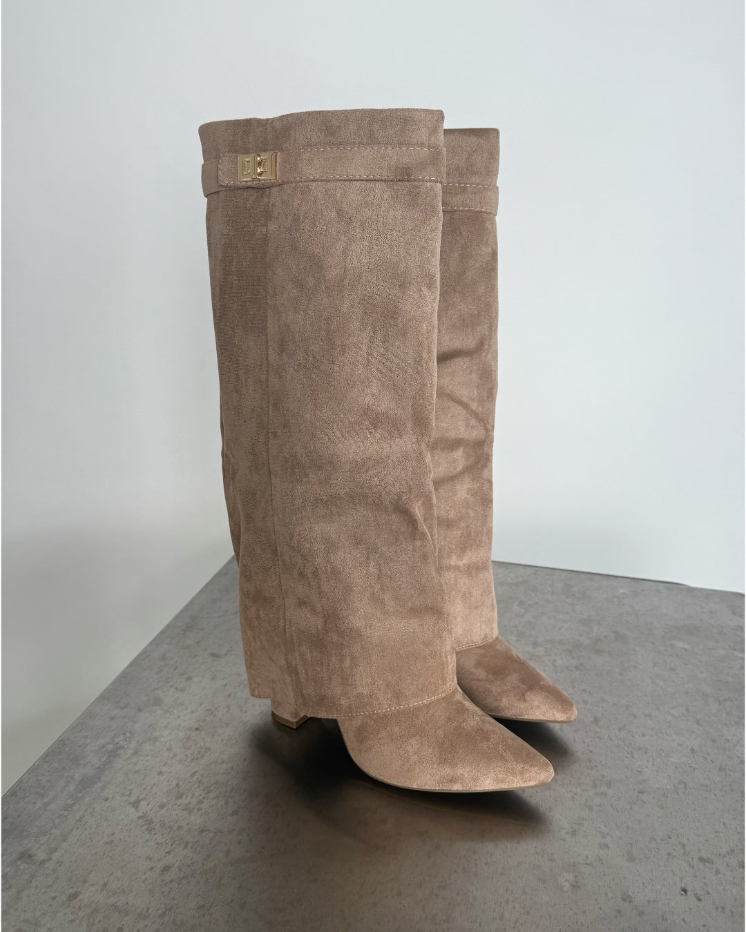Produktfoto af SALEM støvler, beige fra BySofieSønderby