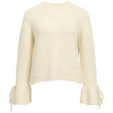 SALIKA stickad cardigan, creme