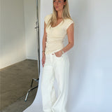 SERENA top, creme