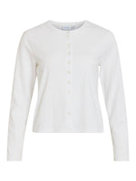 Produktbillede af SILLA bluse i hvid. Set forfra. Fra BySofieSønderby