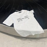 SNDRB ATELIER t-shirt, vit/stone