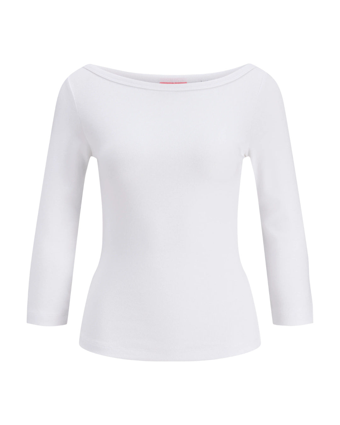 Produktbillede af Star bluse i hvid. Set forfra. Fra BySofieSønderby