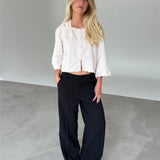 SUNELA blus, vit