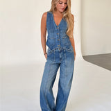 TOKYO vida jeans, blå