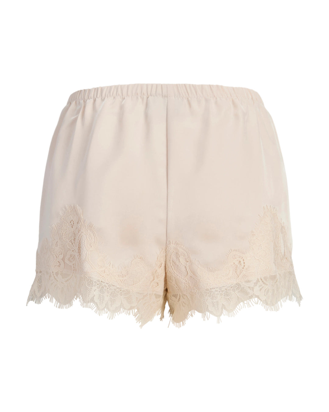 Produktbillede af creme VIMA shorts. Set bagfra. Fra BySofieSønderby
