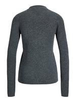 Produktfoto af grå WREN strik. Set bagfra. Fra BySofieSønderby